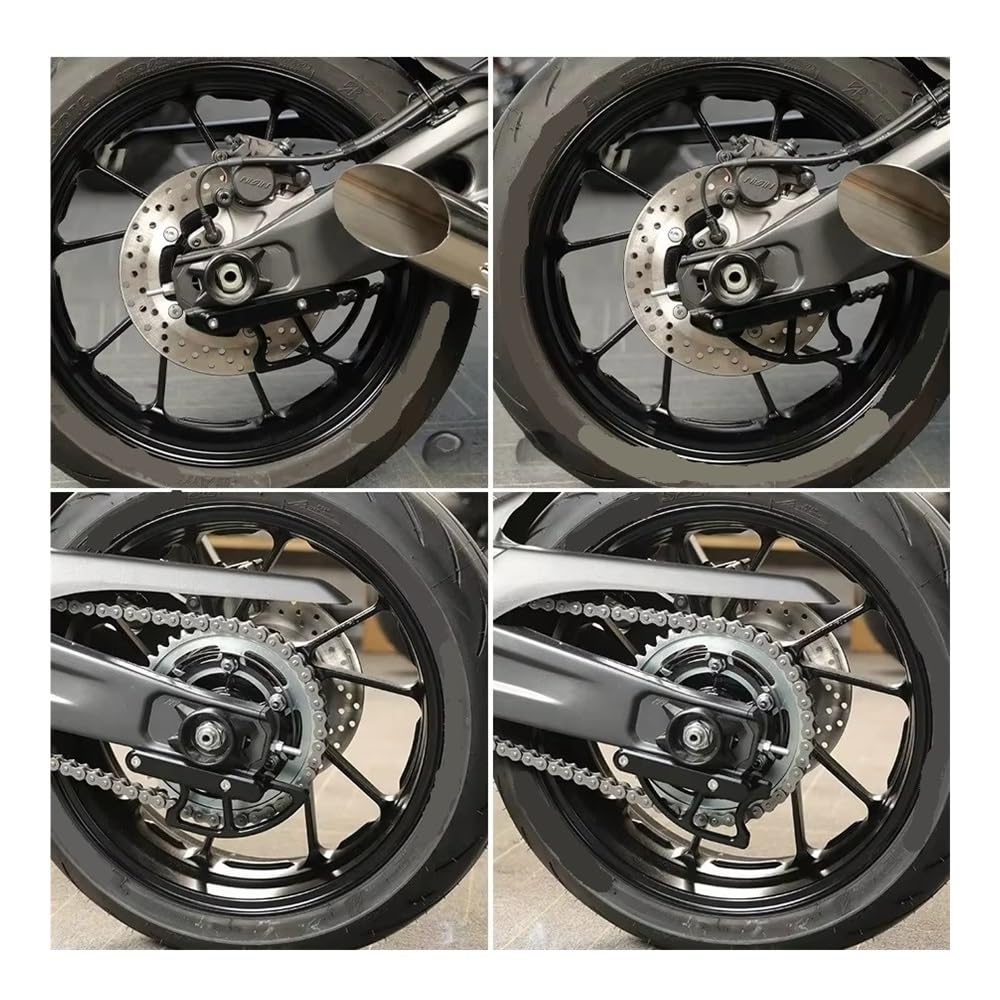 Protectores De Rotor Disco Freno Trasero para YZF para R7 para R1 para R1M 2021-2025 Cubierta Protectora Cadena Piñón Motocicleta