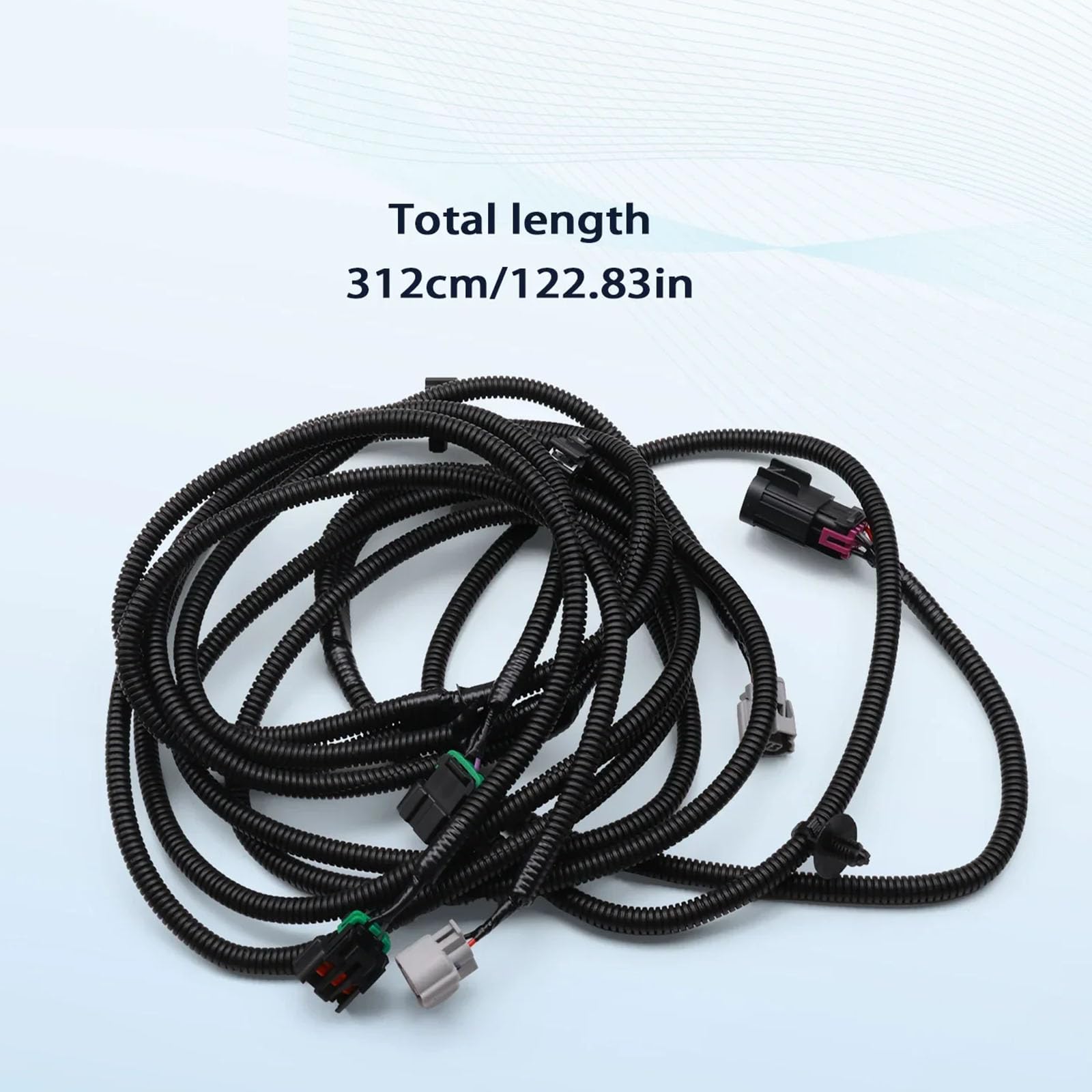 Arnés de lámpara antiniebla para 2010-2013 92243262 645-536 Conjunto de cableado de luz de repuesto Accesorios para automóviles Conjunto de cableado de luz de repuesto de lámpara Accesorios para Fácil