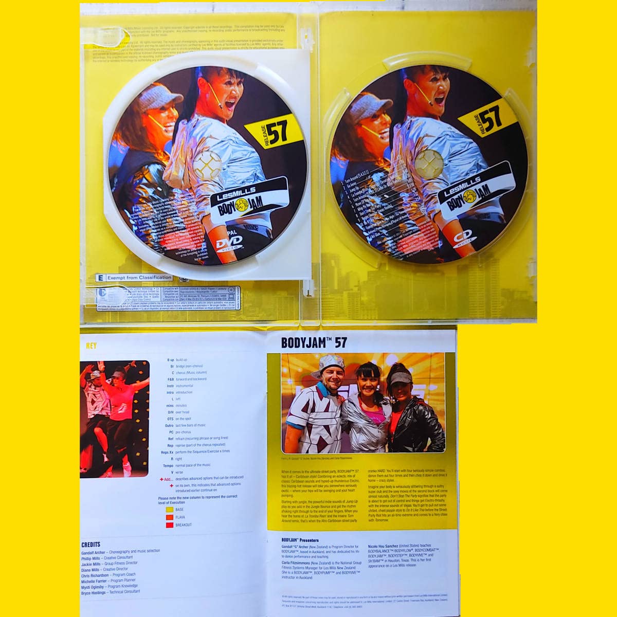 57☆レスミルズ☆Lesmills☆DVD☆CD☆中古品☆BodyCombat57☆ボディ