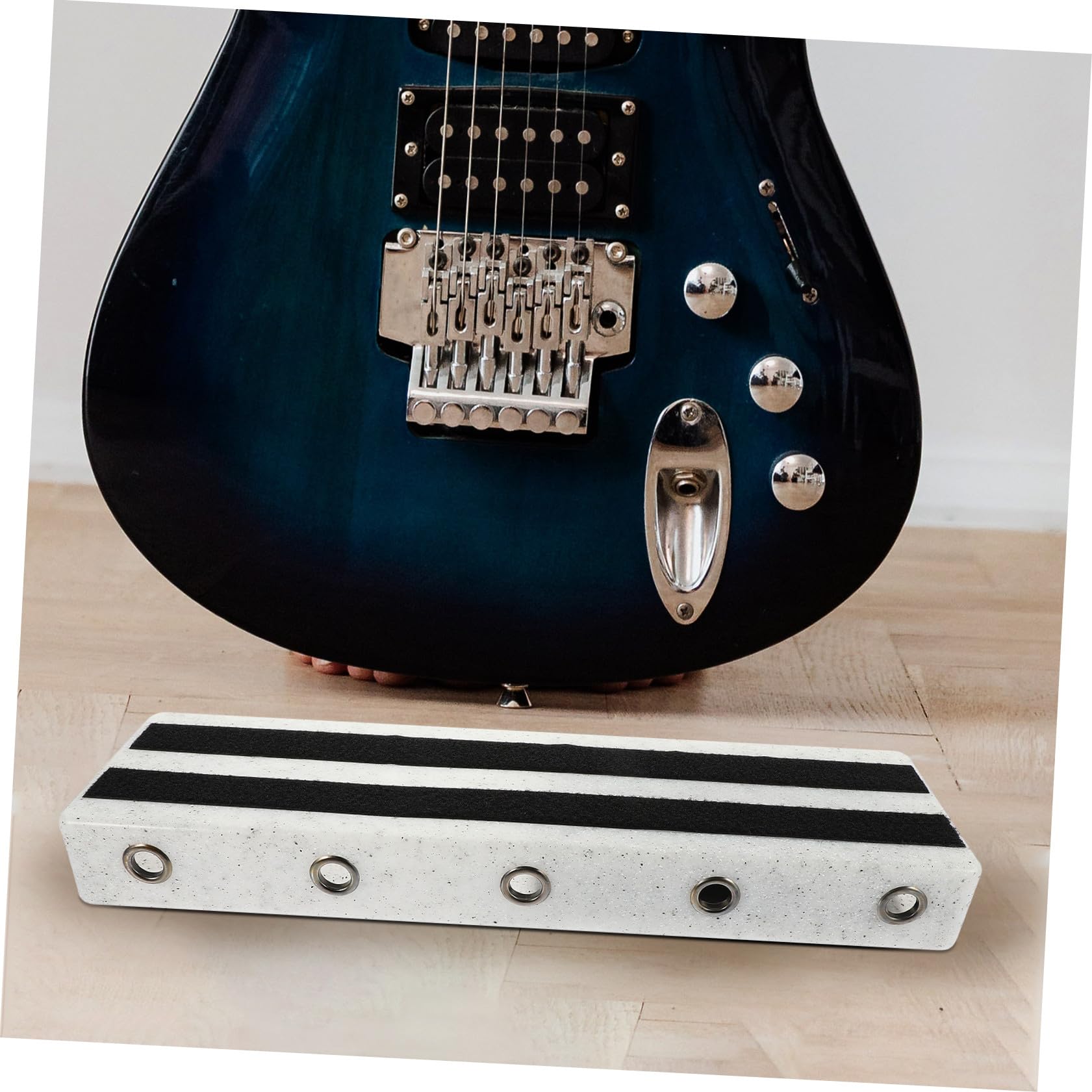 UPKOCH Pedalera de Efectos para Uso Práctico Diseño Confiable y Material Pe Seguro para Guitarra Eléctrica en Escenarios y Estudio