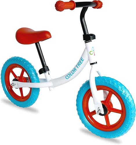 Bicicleta de equilibrio para niños de 2 años, bicicleta ligera para niños pequeños con manillar y asiento ajustables, aprendizaje temprano,