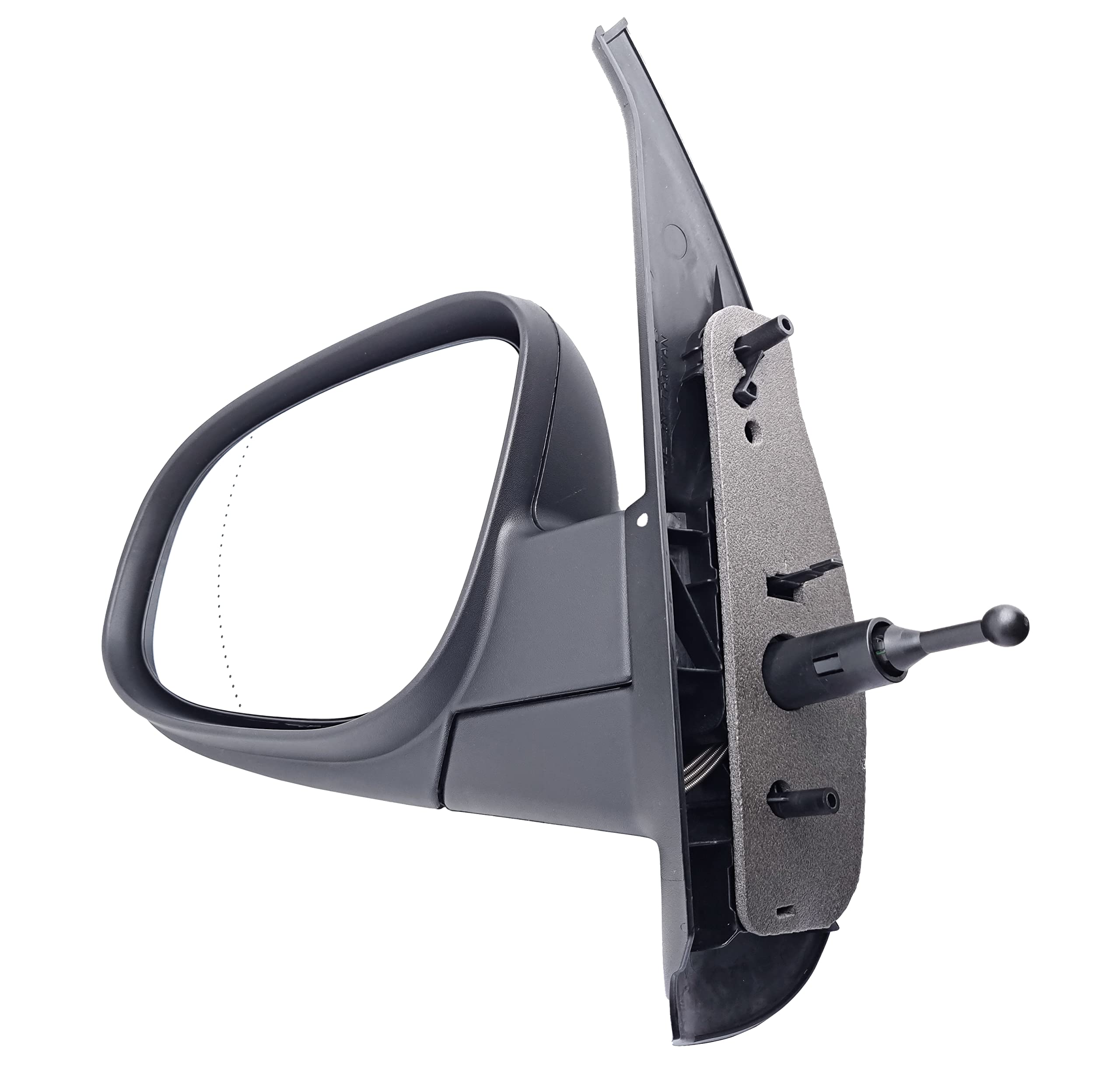BSSTORE Espejo Retrovisor Exterior para KANGOO de 2012 a 2021 y CITAN W45 de 2012 Completo con Ajuste Mecánico (Izquierda - Lado del conductor)
