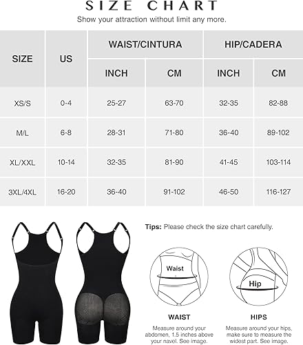 Miniatura 6 de FeelinGirl Fajas Colombianas Full Body Shapewear for Women Tummy Tuck Butt Lifting Faja Post Surgery Compression Garment
