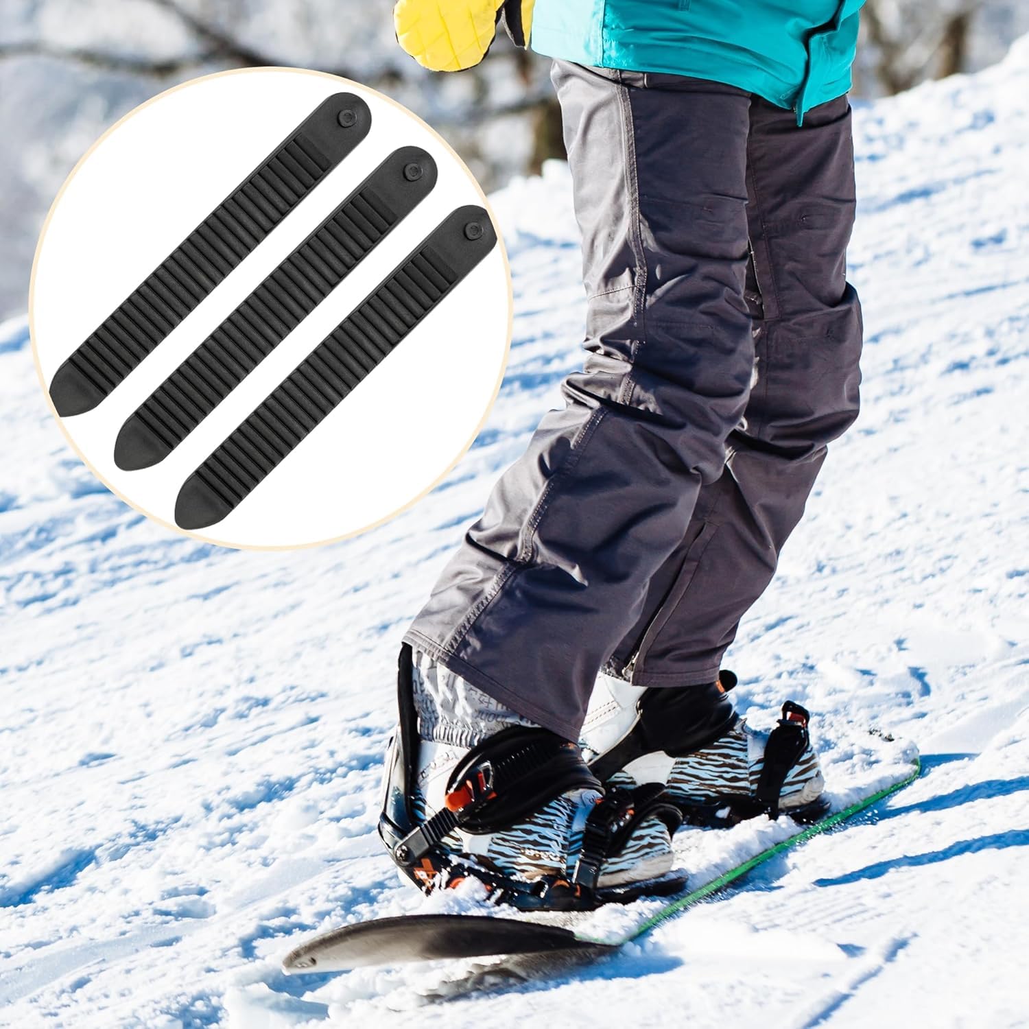 Zapasowe paski na kostki snowboardowej, wiązanie do drabiny, zapasowe paski