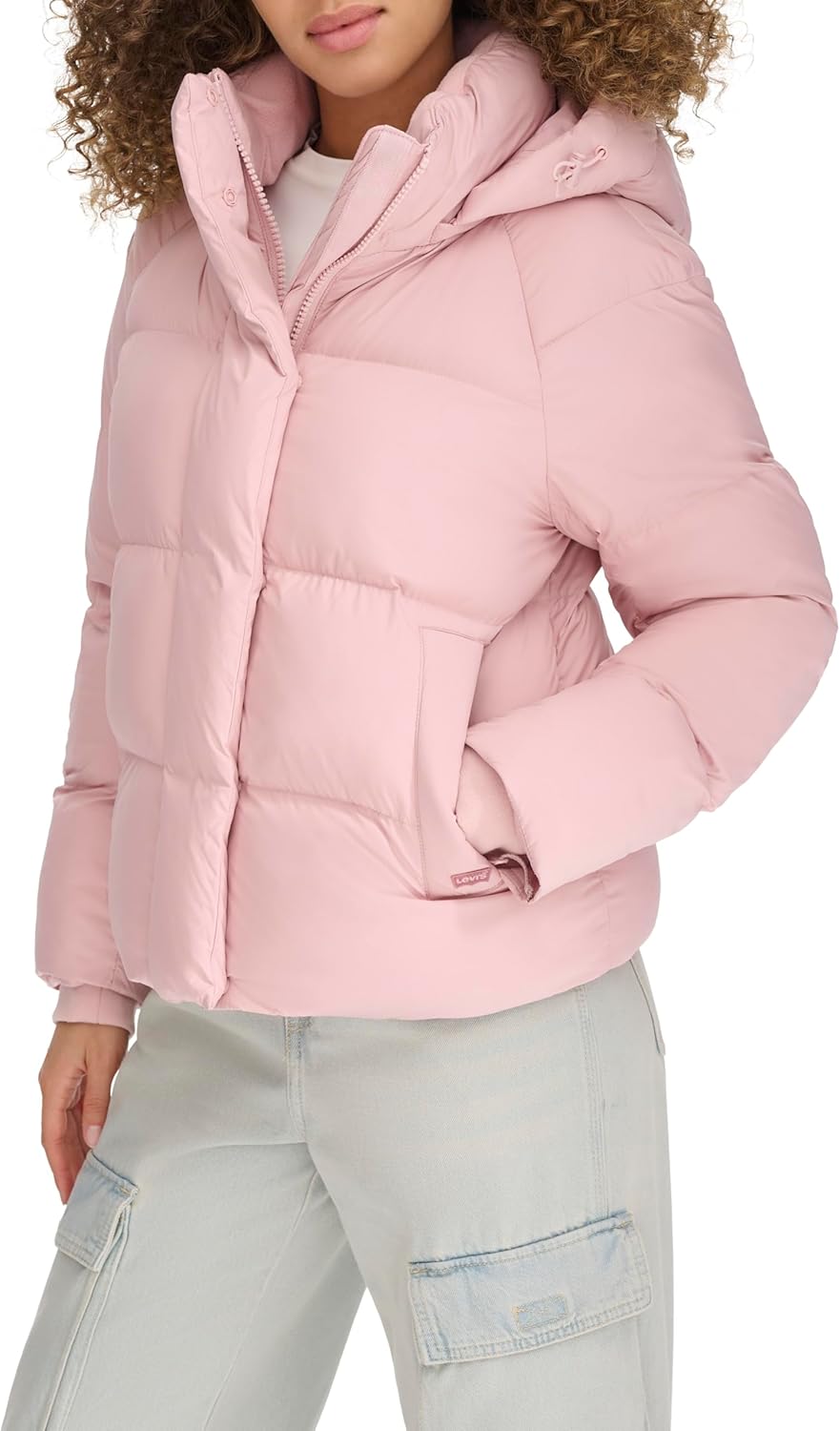 Levi's Women's Cloud Puff Hooded Puffer Jacket - Image 2