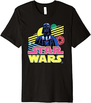 Amazon.com: Star Wars Darth Vader Bold Graphic Retro