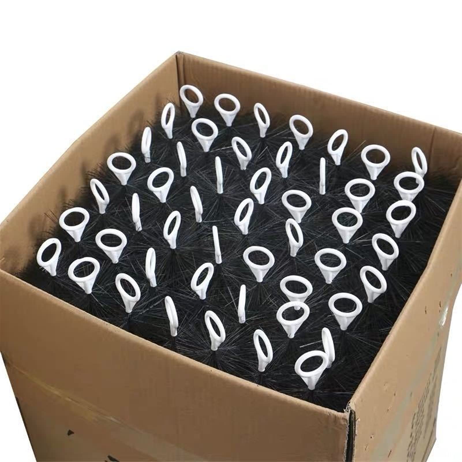 Filterbürste 50 Stück filterbürsten für teichfilter Dachrinnenbürste sehr weichem Polypropylen für Koiteich (Size : 70cm)