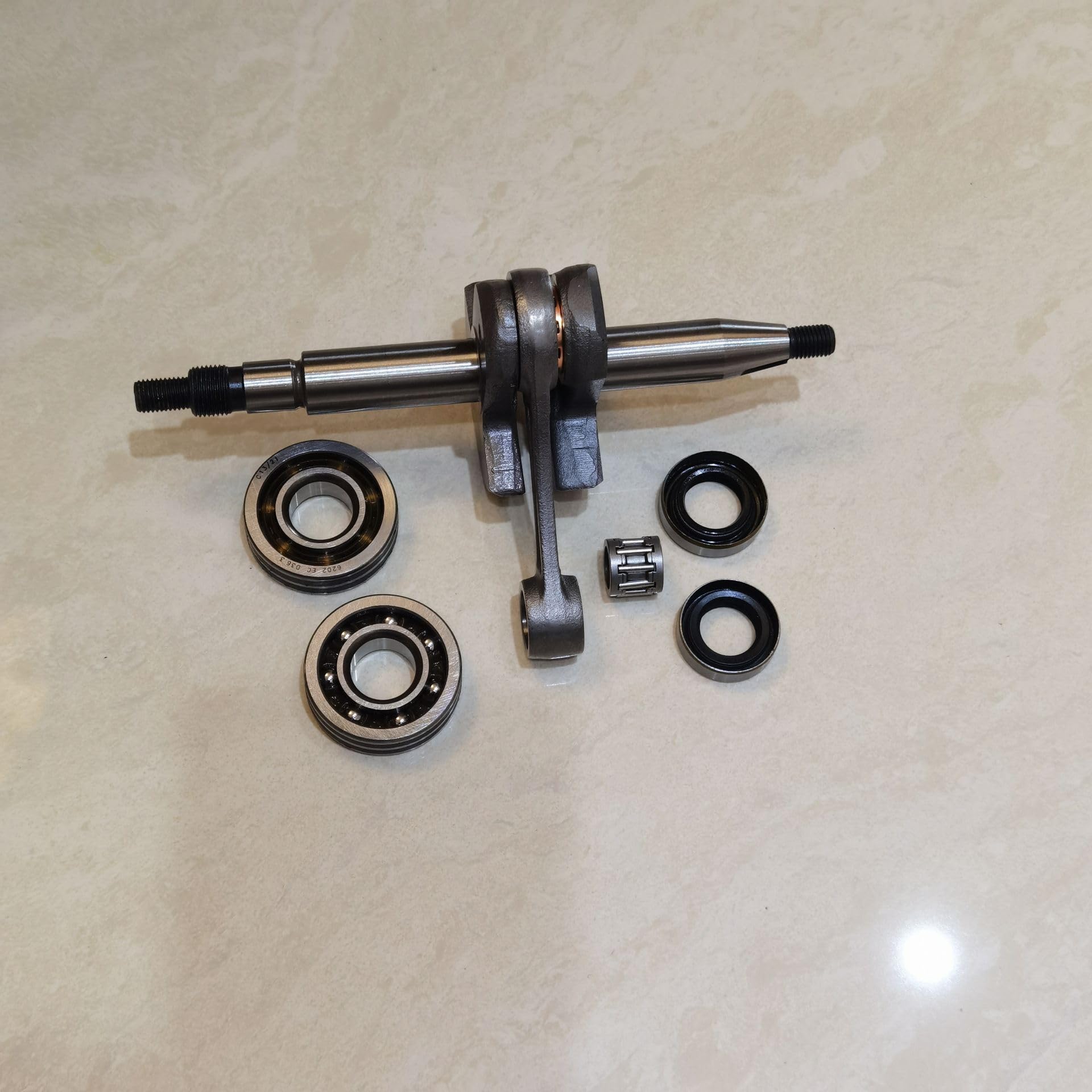 Kit di ricostruzione carter cuscinetti albero motore paraolio per motori S TS410 TS420