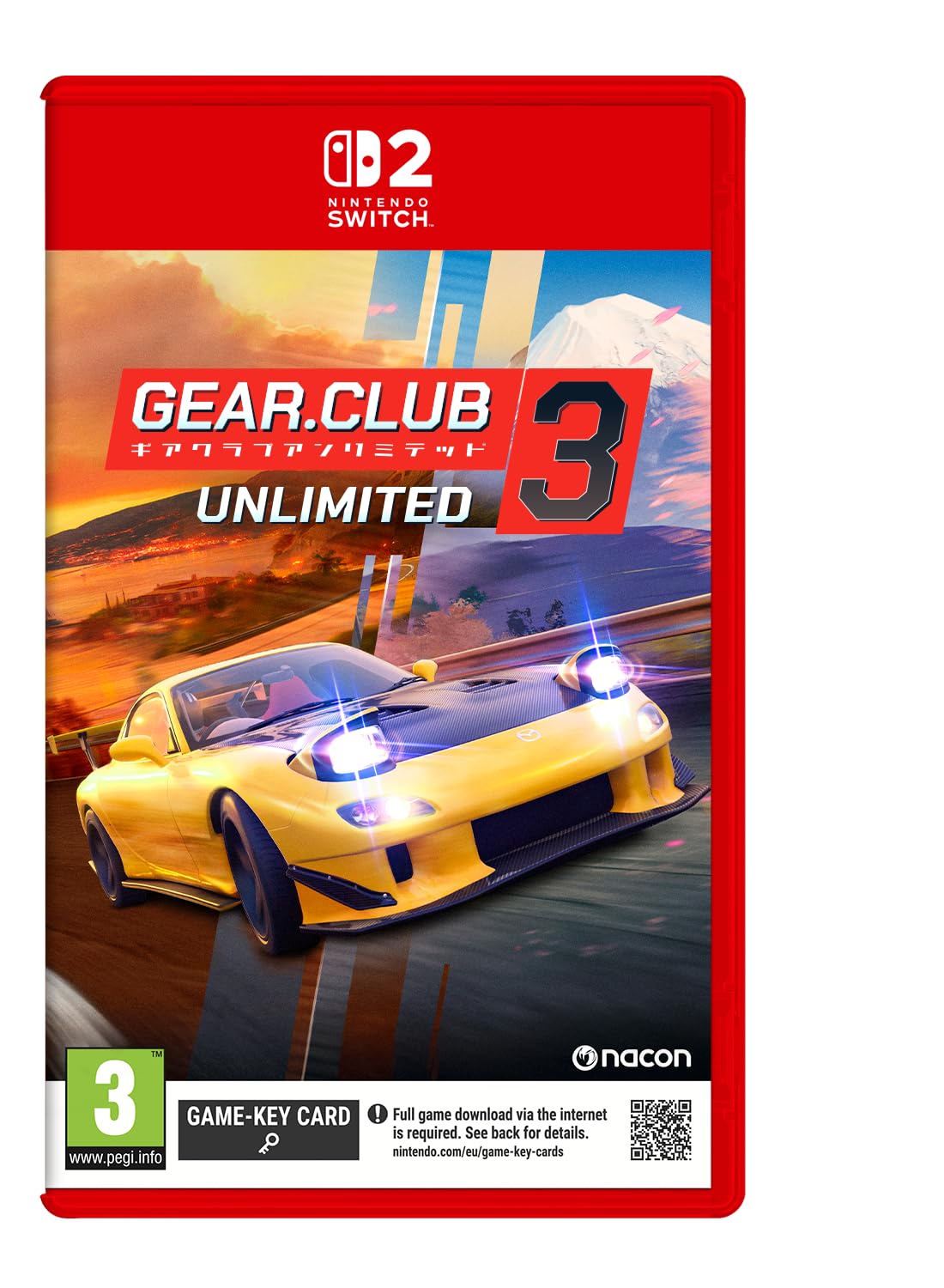 Gear Club Unlimited 3 Nintendo Switch 2 BRAND NEW & SEALED Free Postage