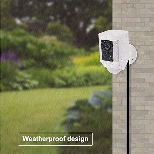 Miniatura 10 de Adaptador de corriente para batería de cámara Ring Spotlight, con cable exterior resistente a la intemperie de 25 pies para cargar continuamente tu