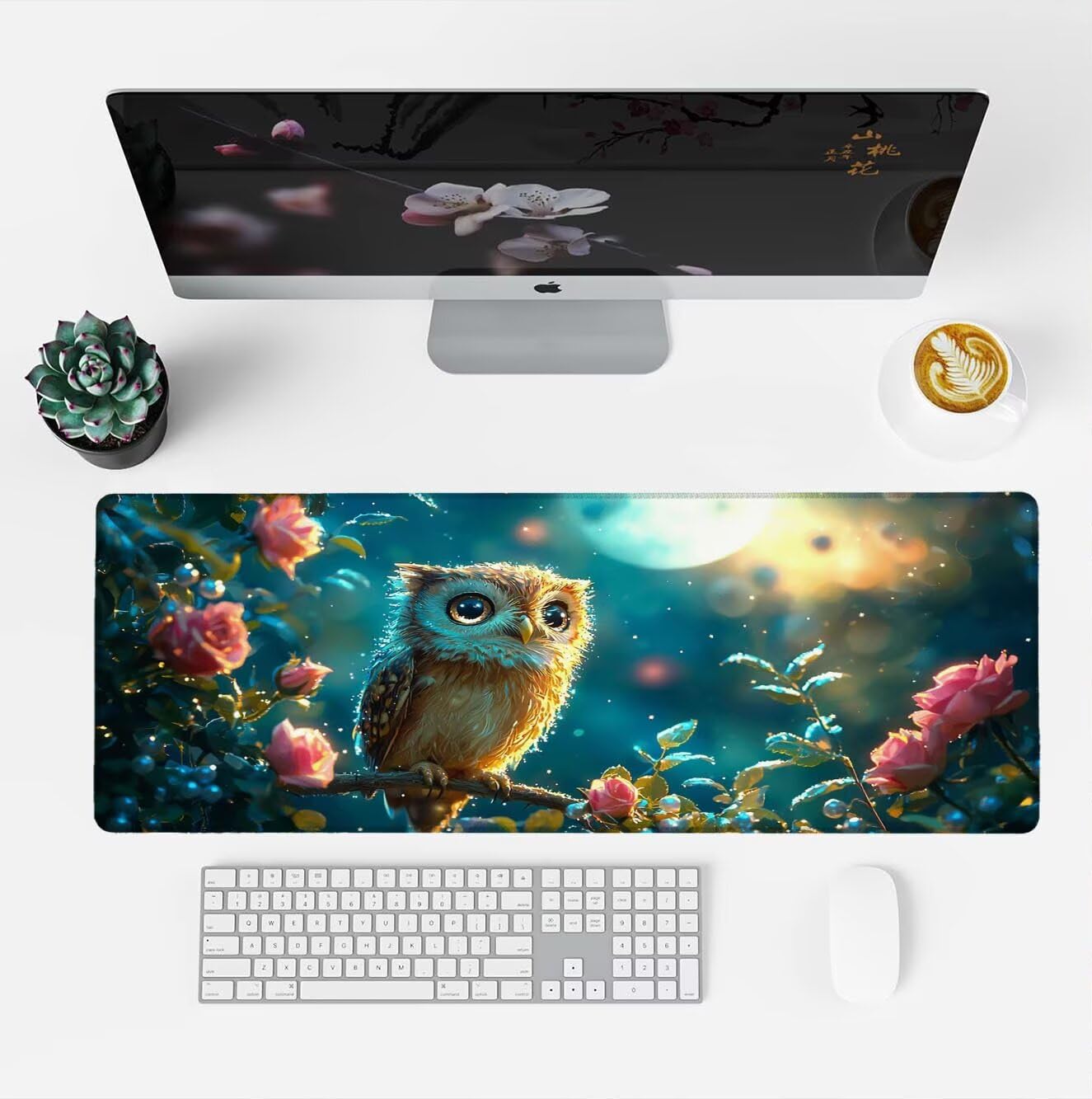 Podkładka pod mysz, podkładka pod mysz XXL 1200 x 600 mm podkładka pod mysz dla graczy, wodoodporna gumowa podstawa, duża podkładka pod mysz do gier na biurko szyte krawędzie wodoodporna