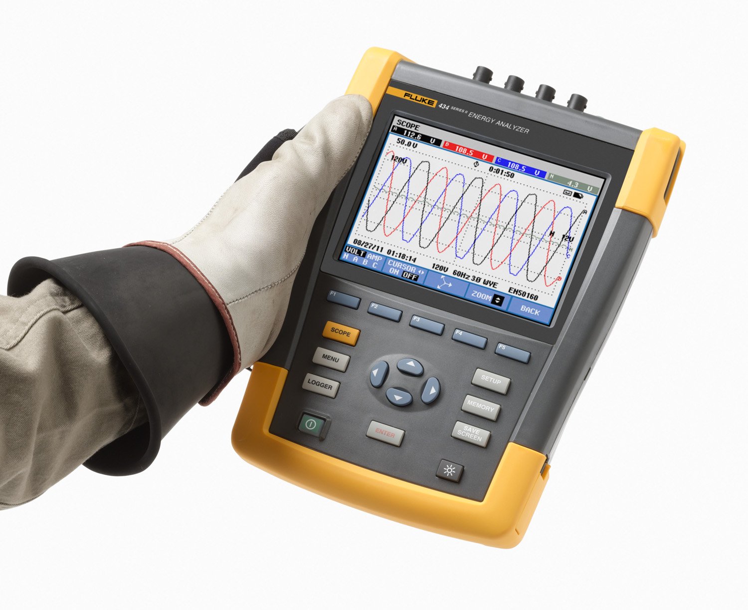 Fluke 434-II/Basic Energy Analyzer, Plus/0.5-Percent Accuracy, 0.1
