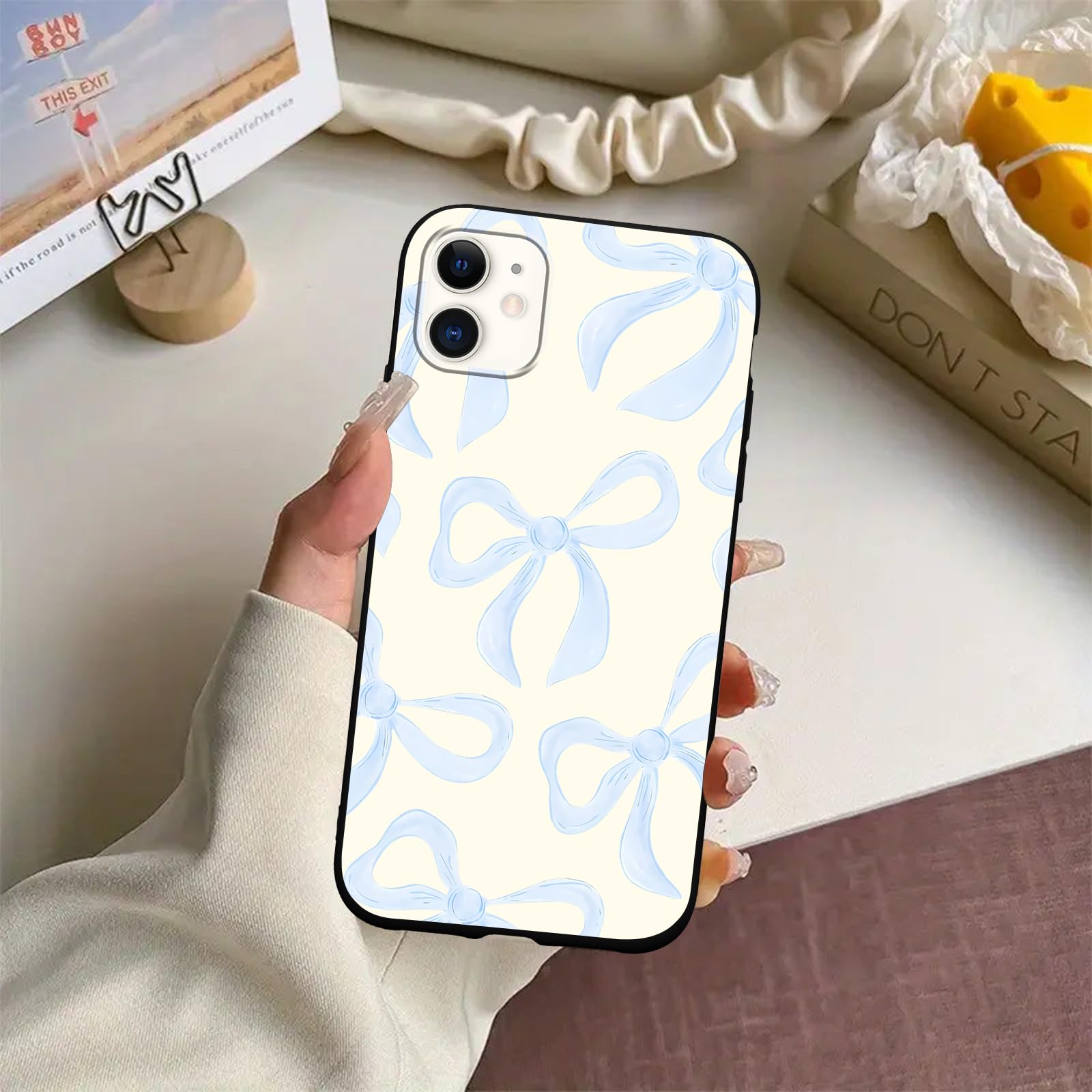 YU rirure♡ Amazon.com: Zrutru 2 Pack Stylish Preppy Bow Phone Cases for