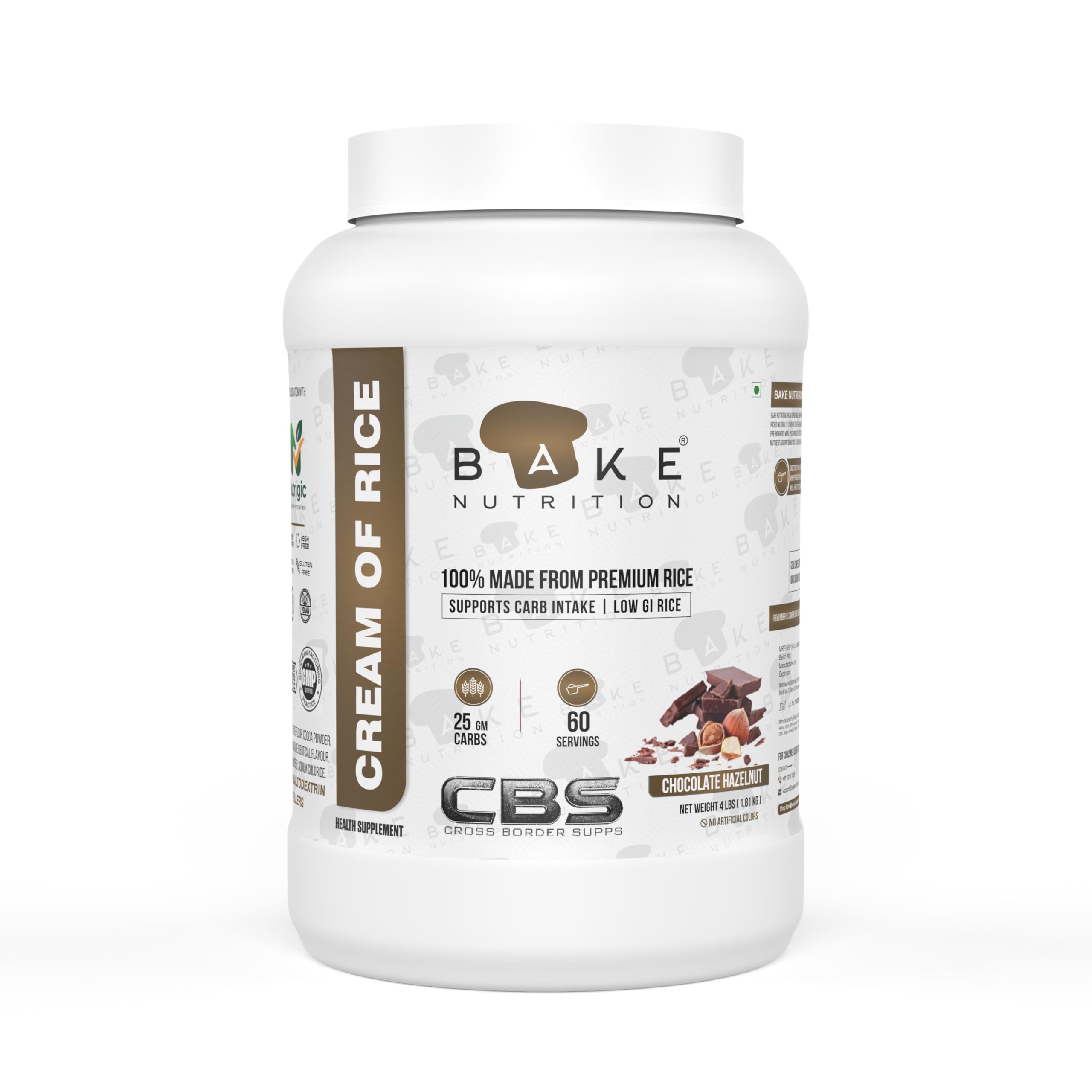 Cream Of Rice, Chocolate Hazelnut Flavour, 60 Servings, 4Lbs-image-20