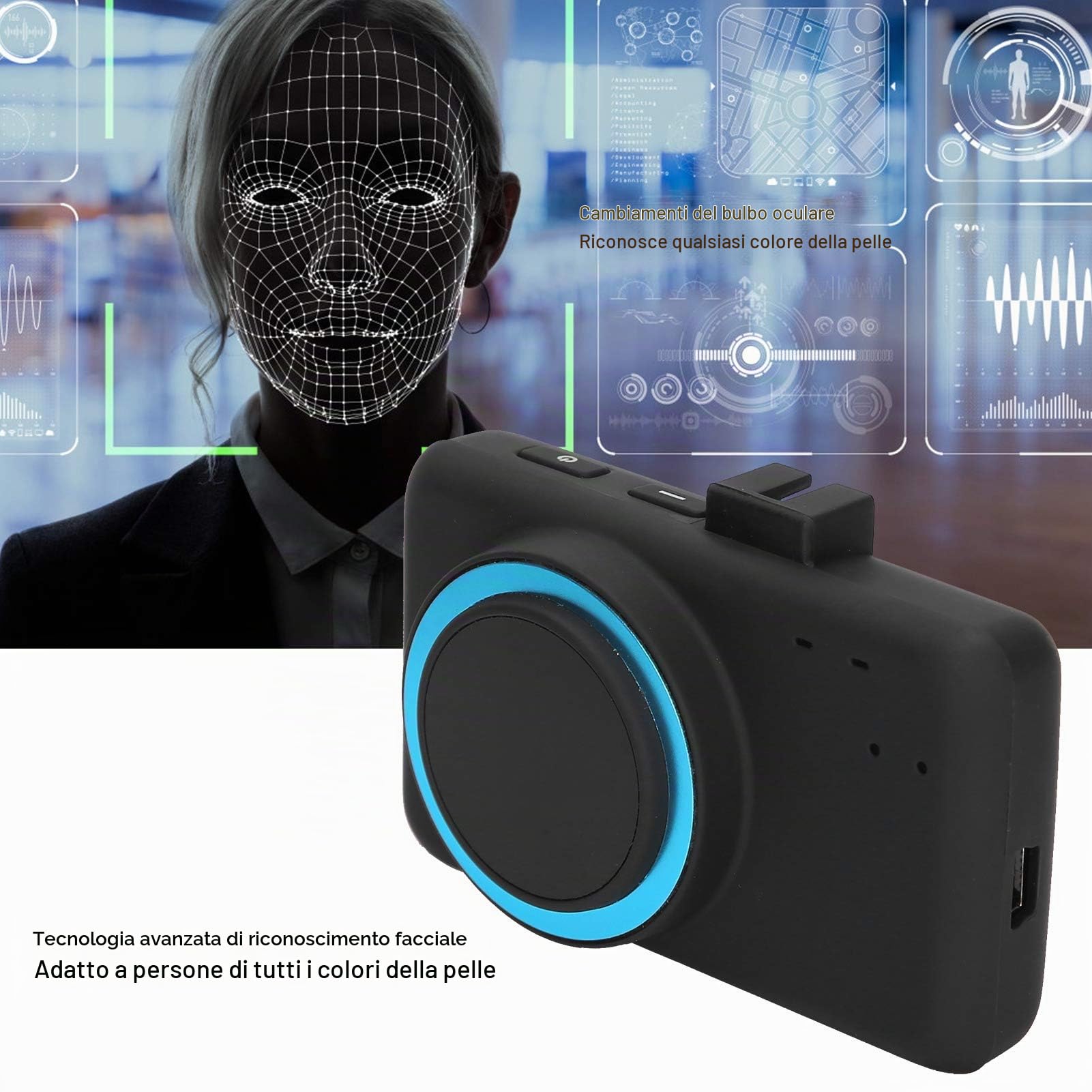 Allarme stanchezza del conducente, Dispositivo di Allarme di Avvertimento per la Guida della Fatica del conducente Monitor Anti-Sonno per Una Guida sicura Sicurezza Sistema di Allarme per Auto Driver