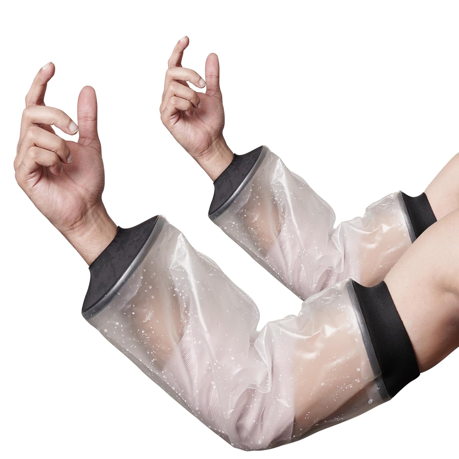 EXQUISITO 2Pack PICC Line Shower Cover | Available in 5 Sizes | Reusable IV PICC Line Sleeve | Waterproof Arm Sleeve For Elbow Wound, Injury Dressings | PICC Line Covers for Upper Arm (2Pack- Medium)