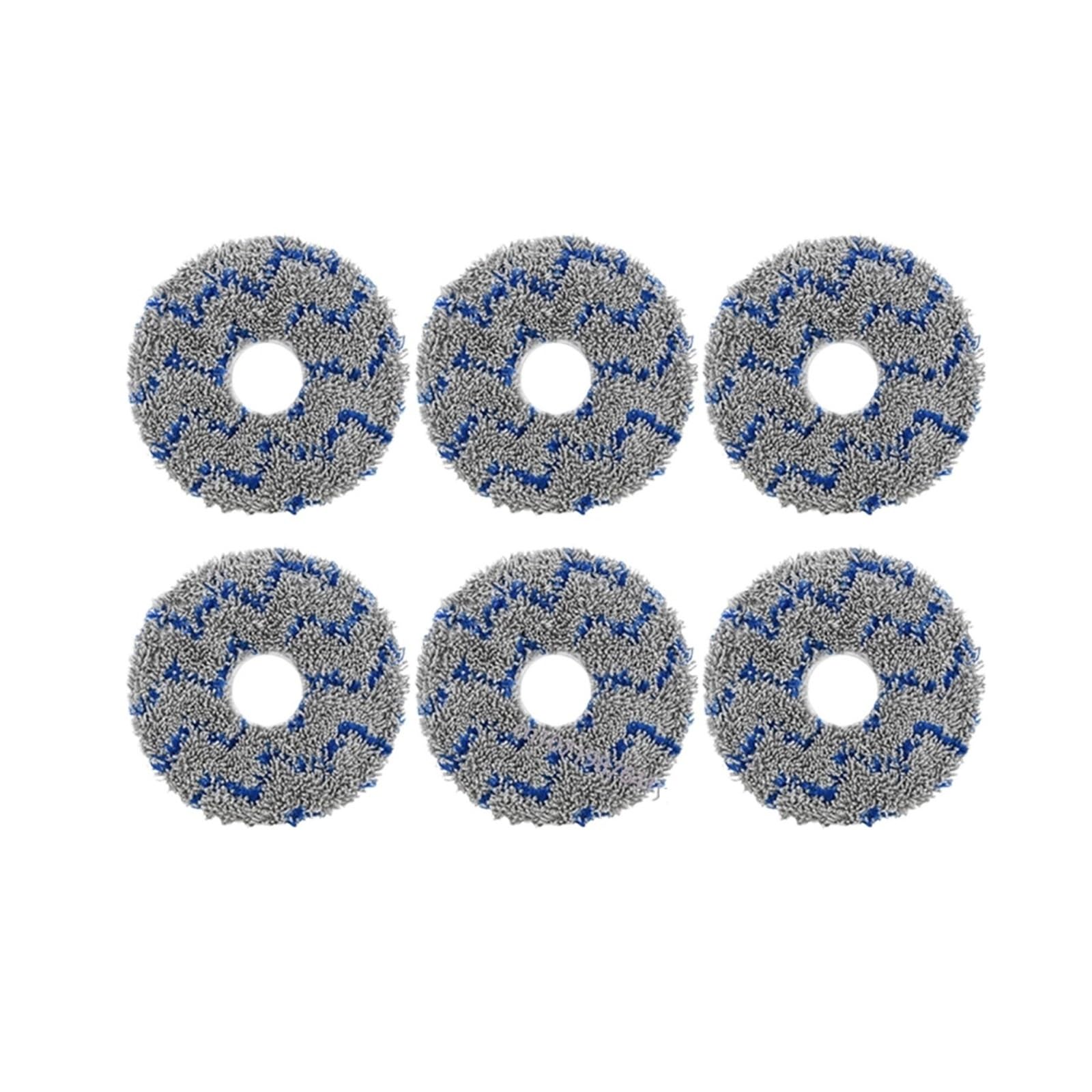 VIXWDRUTY Mop Cloth,Compatible For Dreame,X10+L20 Ultra L30 Ultra X20 Pro L10s Pro Ultra X40 Ultra X40 Pro S30 Pro Vacuum Cleaner(6PCS)