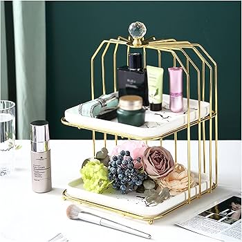 Amazon｜階層型ケーキスタンド クリエイティブ多層アイアンケーキ