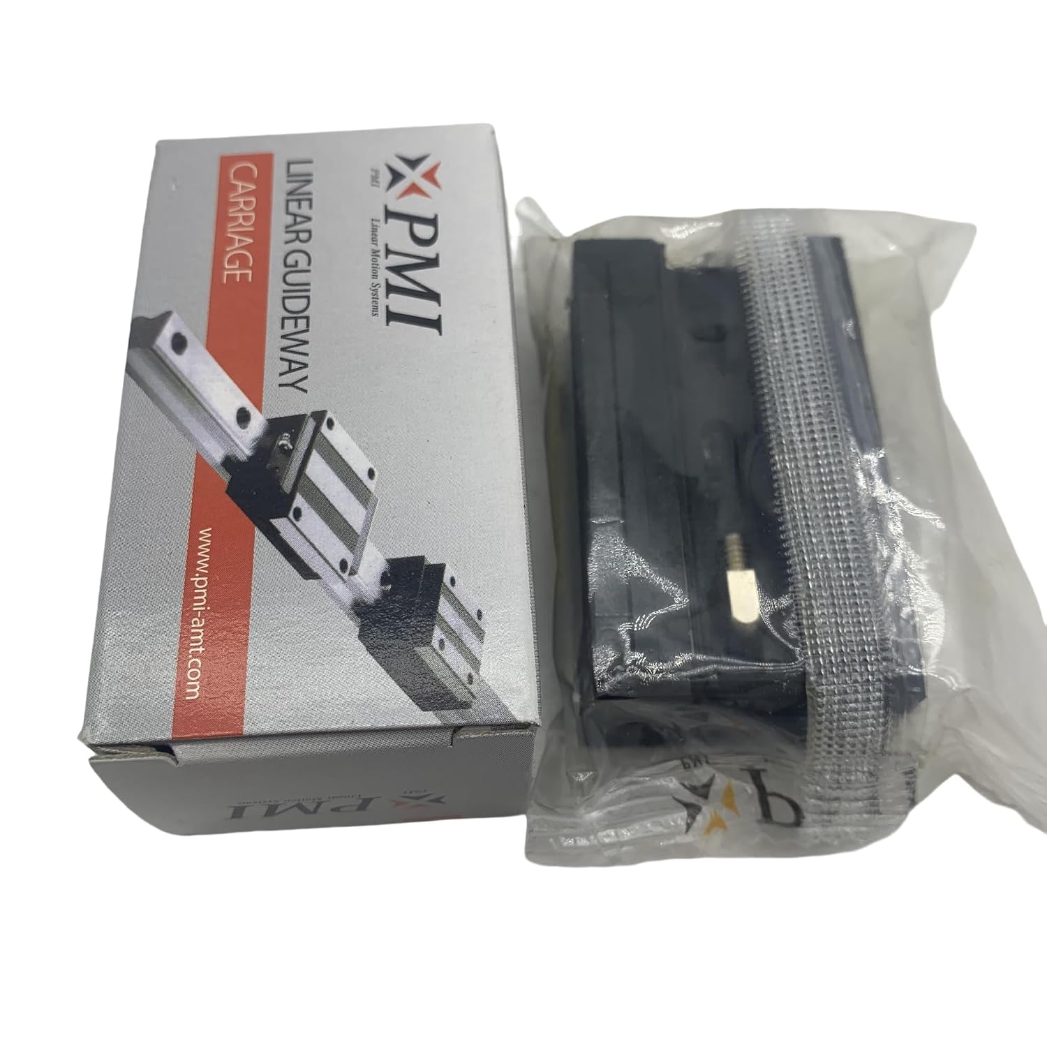 Original New PMI Linear Guides MSB15S MSB15 MSB15SSSFCN/F0N MSB15S-N,Height 19.5mm,Width 34mm,Length 57mm,Combination Height 24mm,Blocks Rails Slider Bearings Carriage Guideway Motion Control
