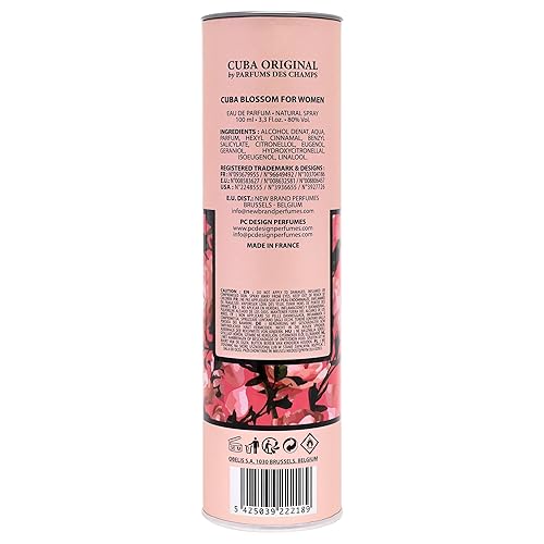 Miniatura 4 de Cuba Cuba Blossom - Aerosol EDP para mujer, 3.3 onzas