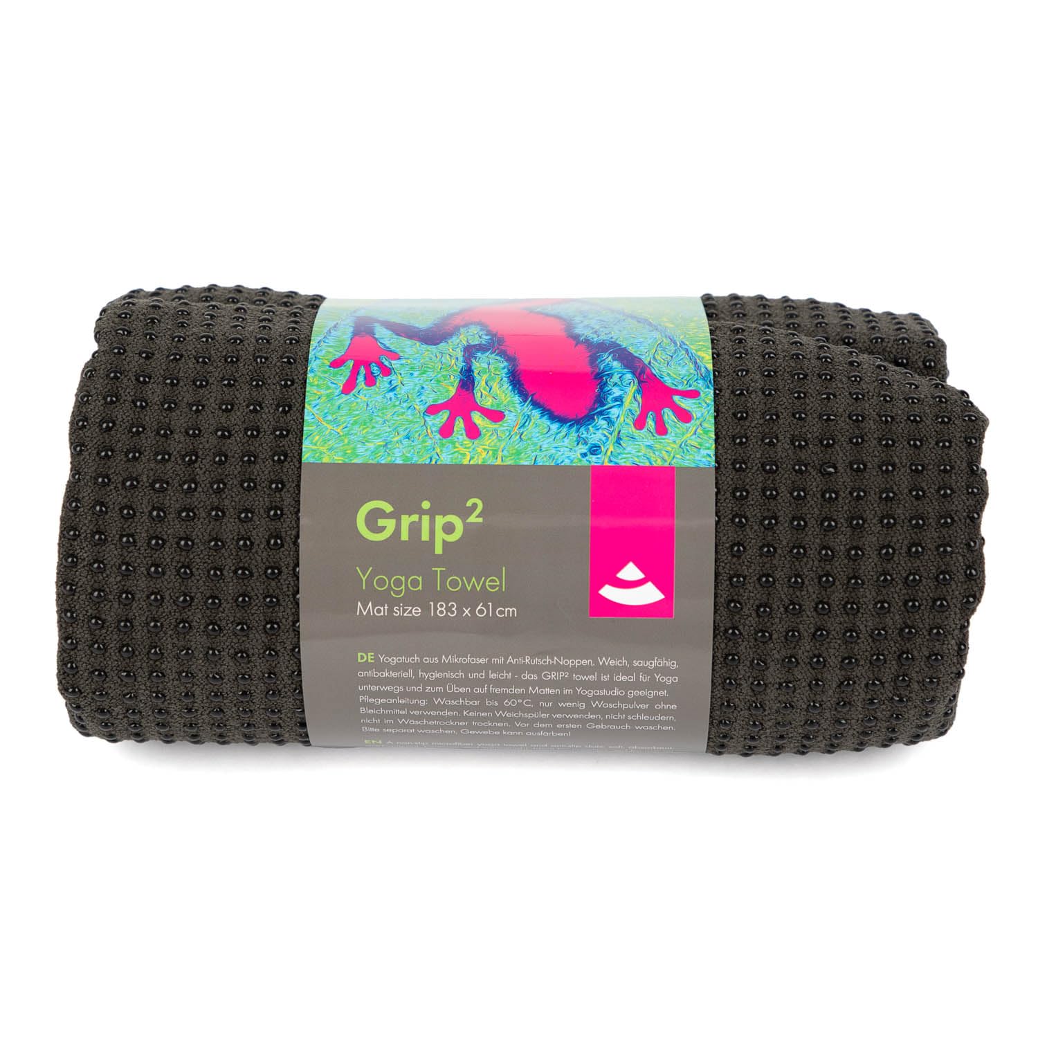 Serviette Pilates Serviette De Yoga Bodhi GRIP2 - Microfibre Antidérapante Avec Yoga Serviette