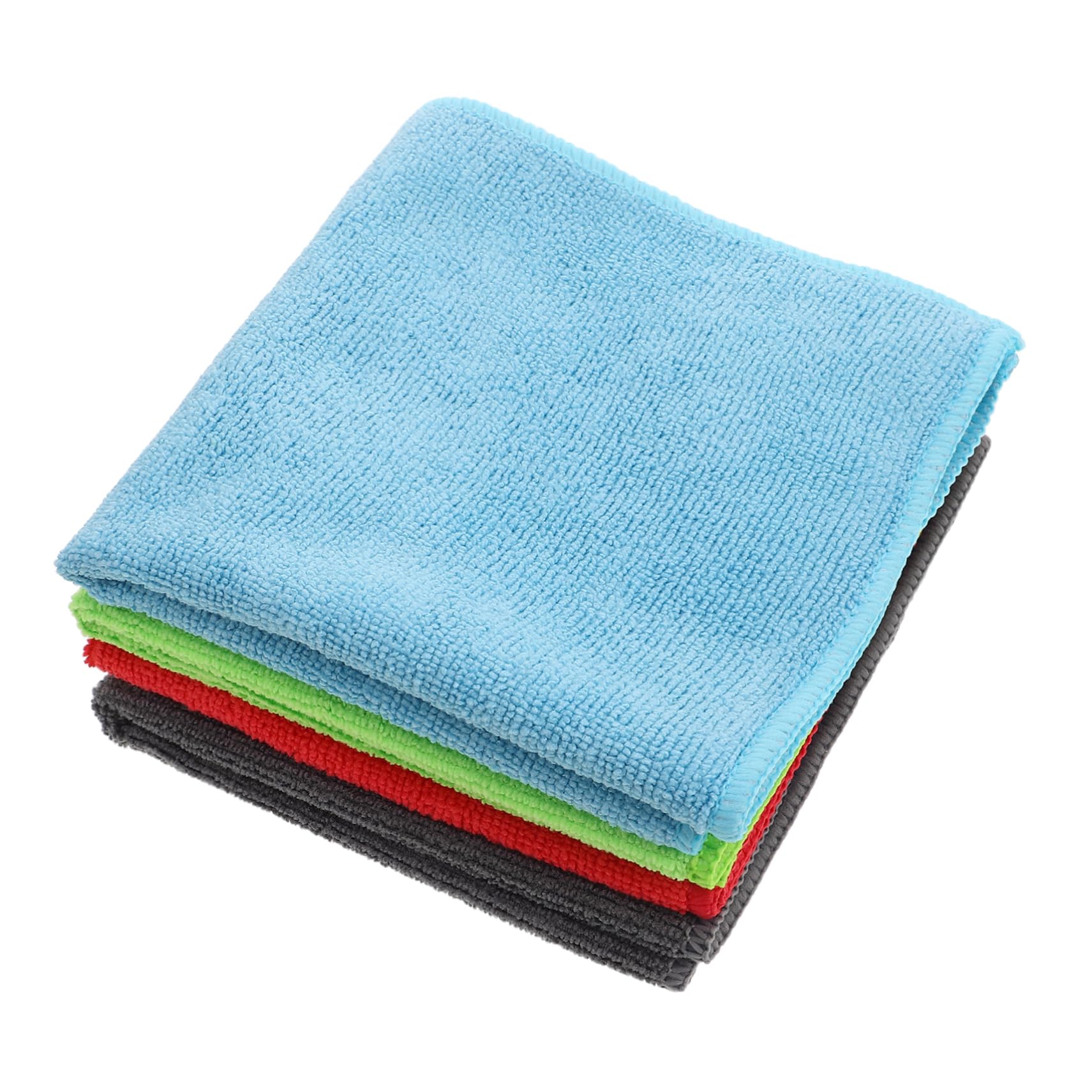 24piezas Paquete De Paños De Microfibra Absorbentes para Limpieza del Hogar y Cocina Multiusos Rápido Secado y Duradero para Secar Platos y Detallar Vehículos