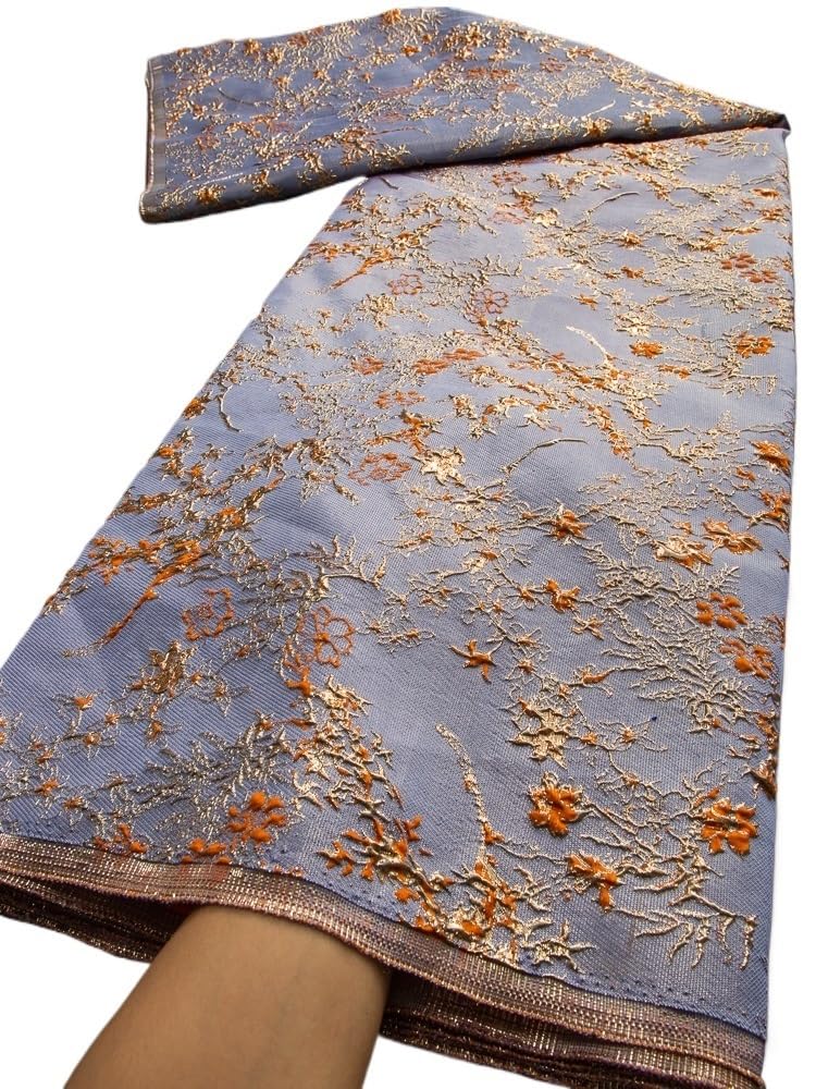 Material for Sewing Jacquard Lace Fabric Brocade for Sewing Women Wedding Party Dresses(TY34643)