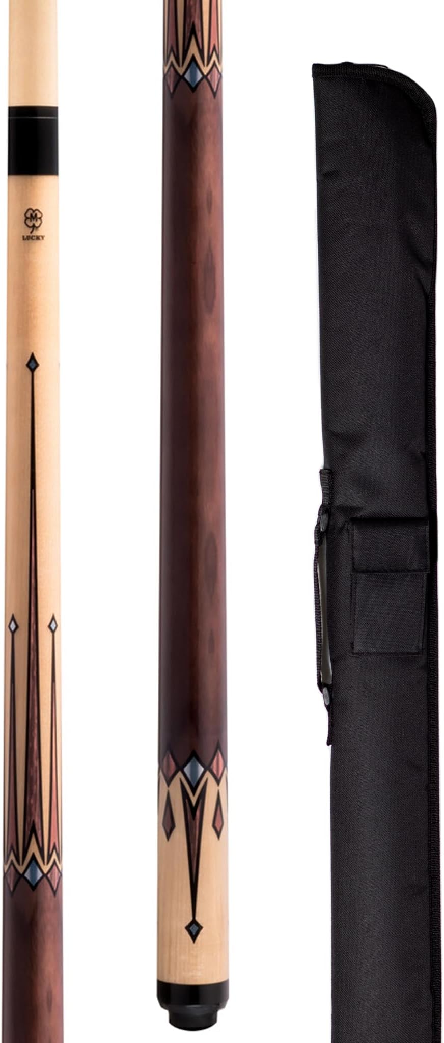McDermottLucky L76 Pool Billiard Cue with 1x1 Soft Case