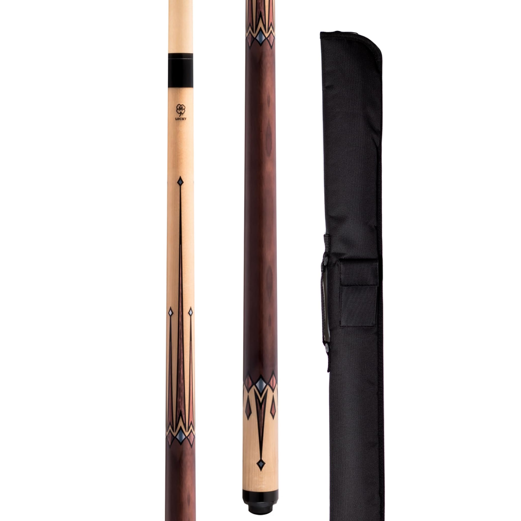 McDermottLucky L76 Pool Billiard Cue with 1x1 Soft Case