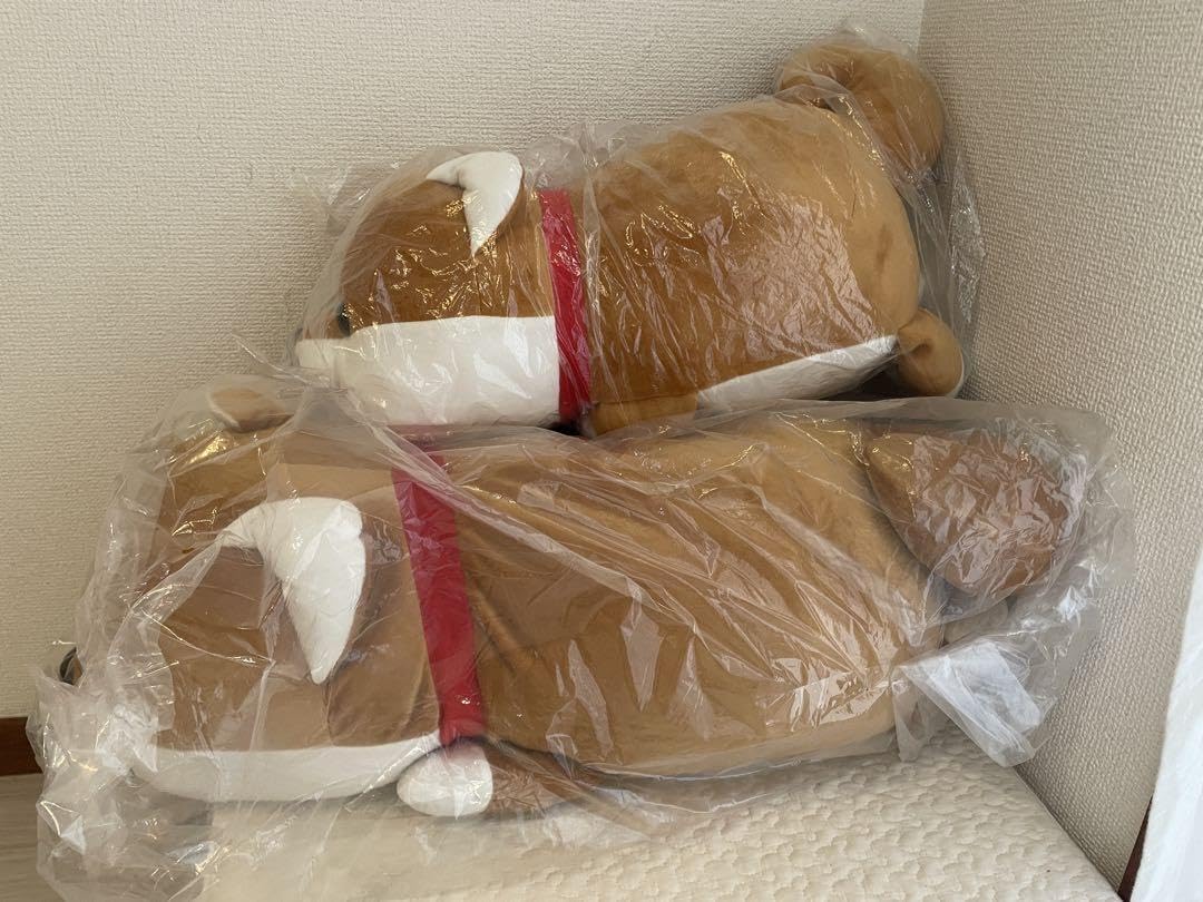 Amazon.co.jp: ハッピーまめしば 親子ぬいぐるみセット特賞と2等 柴犬