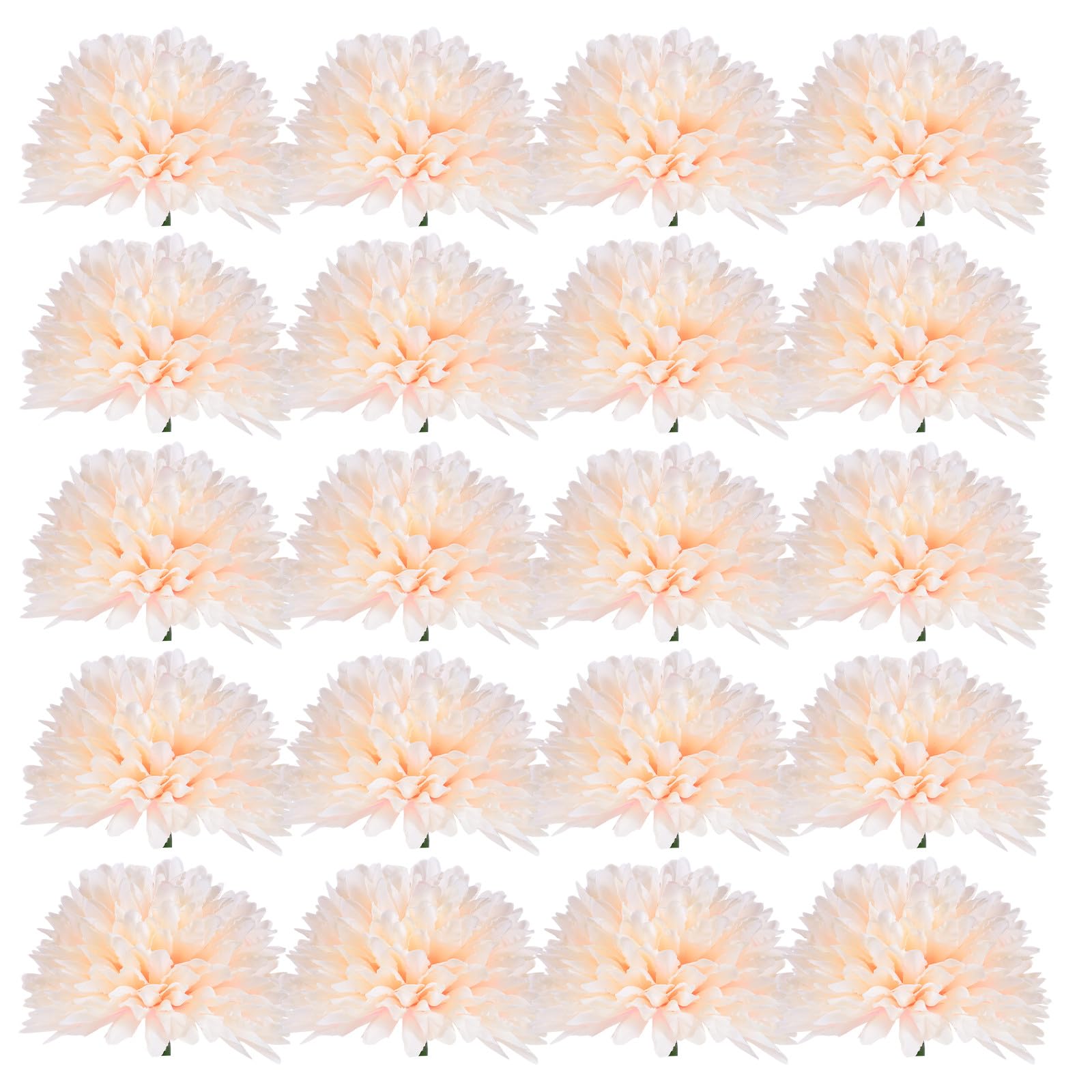 Accessoires Photo et Mariage Réussis avec 50 Chrysanthèmes Artificiels 7 Cm