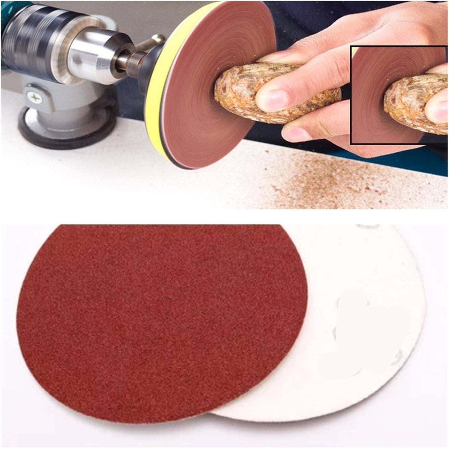 Sandpaper, Sanding disc,10pcs 6inch 150mm Round Sandpaper Disk 60-5000 Grits Polishing Pad Sander Paper Sand Sheets Abrasives for Polish(1000)