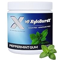 Vista 17 de XyloBurst Goma de mascar de xilitol Sin azúcar, sin gluten, apto para dieta cetogénica, sin aspartamo, goma de mascar para la salud bucal
