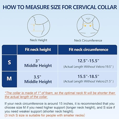 Miniatura 2 de Soporte de cuello para dolor de cuello y apoyo, soporte suave para el cuello alivia el dolor y la presión en la columna vertebral para mujeres y