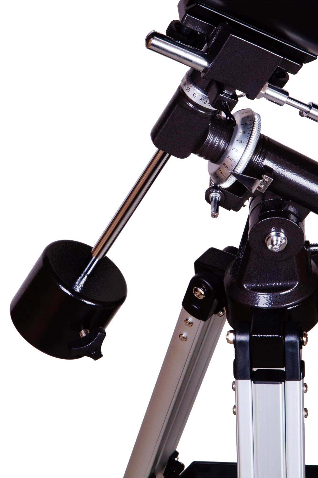 Levenhuk Skyline PLUS 115S Telescopio Riflettore Newtoniano Notturno con Montatura Equatorial, Cercatore a Punto Rosso ed Elevato Ingrandimento per Osservazioni del Cielo Profondo