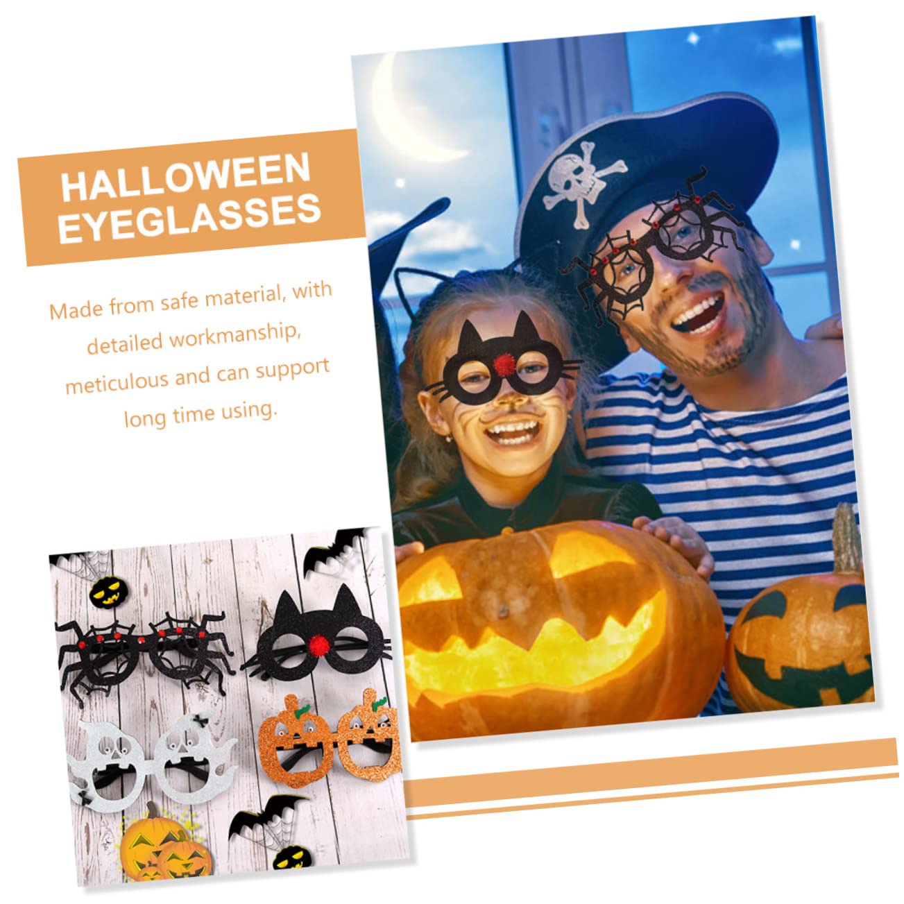 BESTYASH 20stücke Halloween Lustige Brillen Einzigartige Party-eyeglasses Für Kreative Fotos Und Lustige Festival-requisiten Für Halloween-feiern Und Kostüme