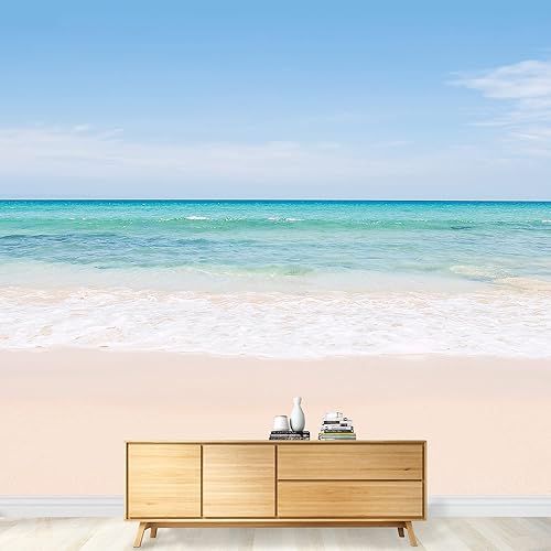 Miniatura 3 de SIGNWIN Mural de pared bajo el mar peces removibles autoadhesivos, decoración de pared para dormitorio, sala de estar, 66 x 96 pulgadas