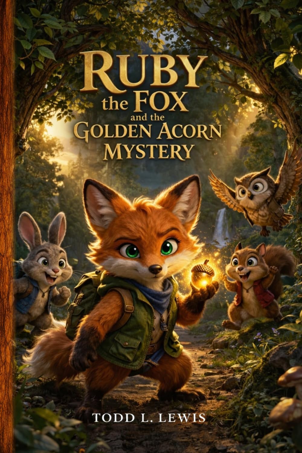 Ruby the Fox and the Golden Acorn Mystery: A Children’s Mystery Adventure