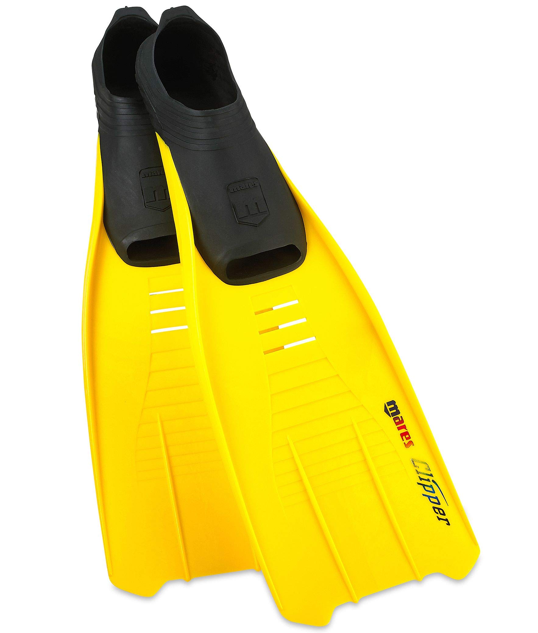 Mares Italian Design Clipper Snorkeling Swim Flippers Snorkeling Fin - with Self Adjustable Comfortable Full Foot Pocket | Perfect for Traveling Swim Fins