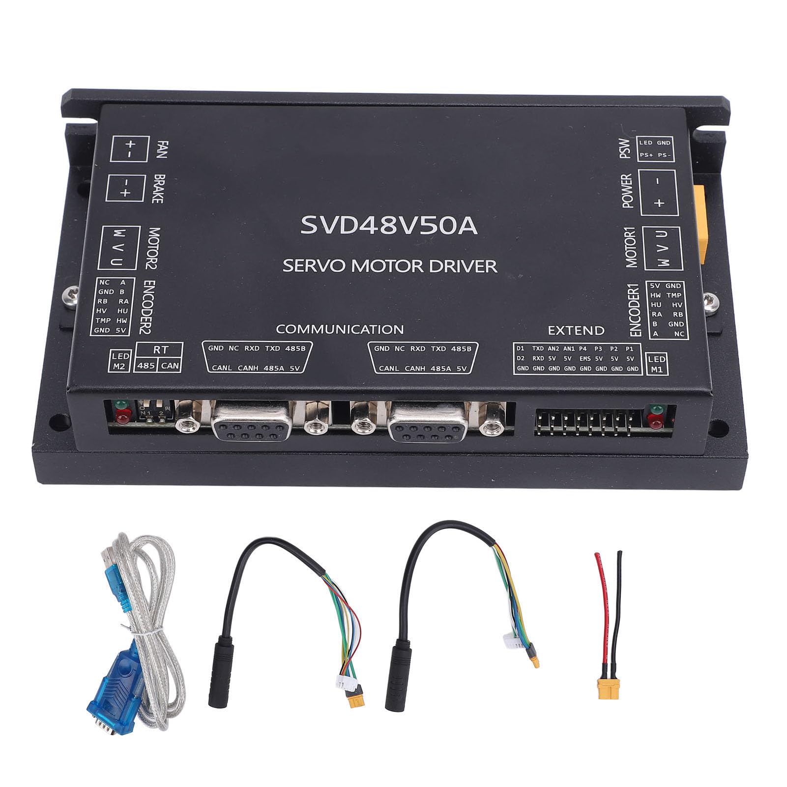 BRRNOO Controlador de Motor Sin Escobillas con Drive RS232 RS485 y CAN