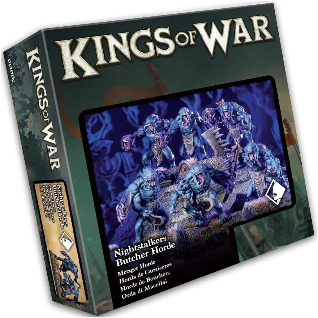 Mantic Entertainment. Kings of War Nightstalker Butcher/Ravager Horde