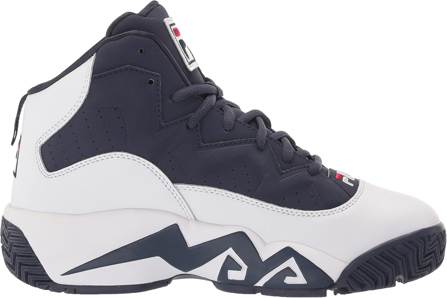 Fila Men's Mb Sneaker 8 White/Navy/Red