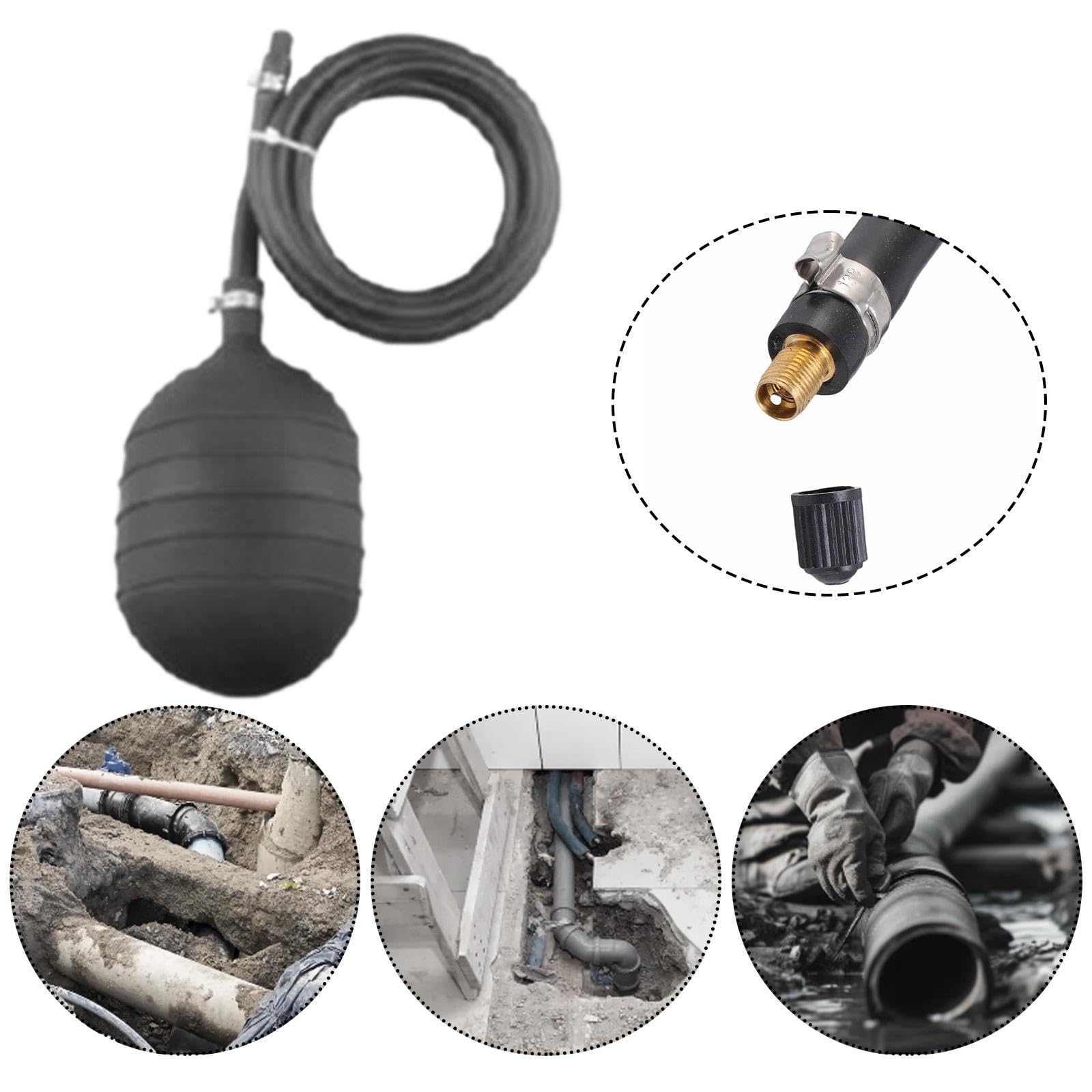 predolo Tappo per Tubi Gonfiabile 100mm Strumento Idraulico Blocco dell'Acqua