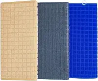 Tapete Escorredor de Louça Ultra Absorvente para Bancada e Pia Aparador para Secagem Rápida Cinza Bege e Azul 40 x 30 cm (Cinza)