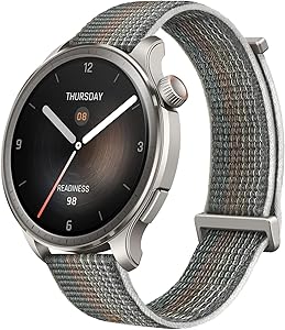 Amazfit Balance Smartwatch 46mm, NFC Payment, AI Fitness Coach, 14 Day Battery, Sleep and Health Monitor, GPS, 150 Sports Modes, Bluetooth Calls for Android and iPhone