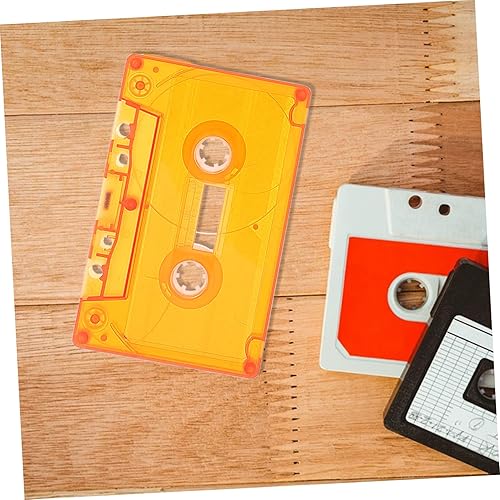 Miniatura 5 de SOLUSTRE 3pcs Retro Cassette Tape Decor Blank Cassette Tapes Case Wall Art for Office Diy Decor Holder