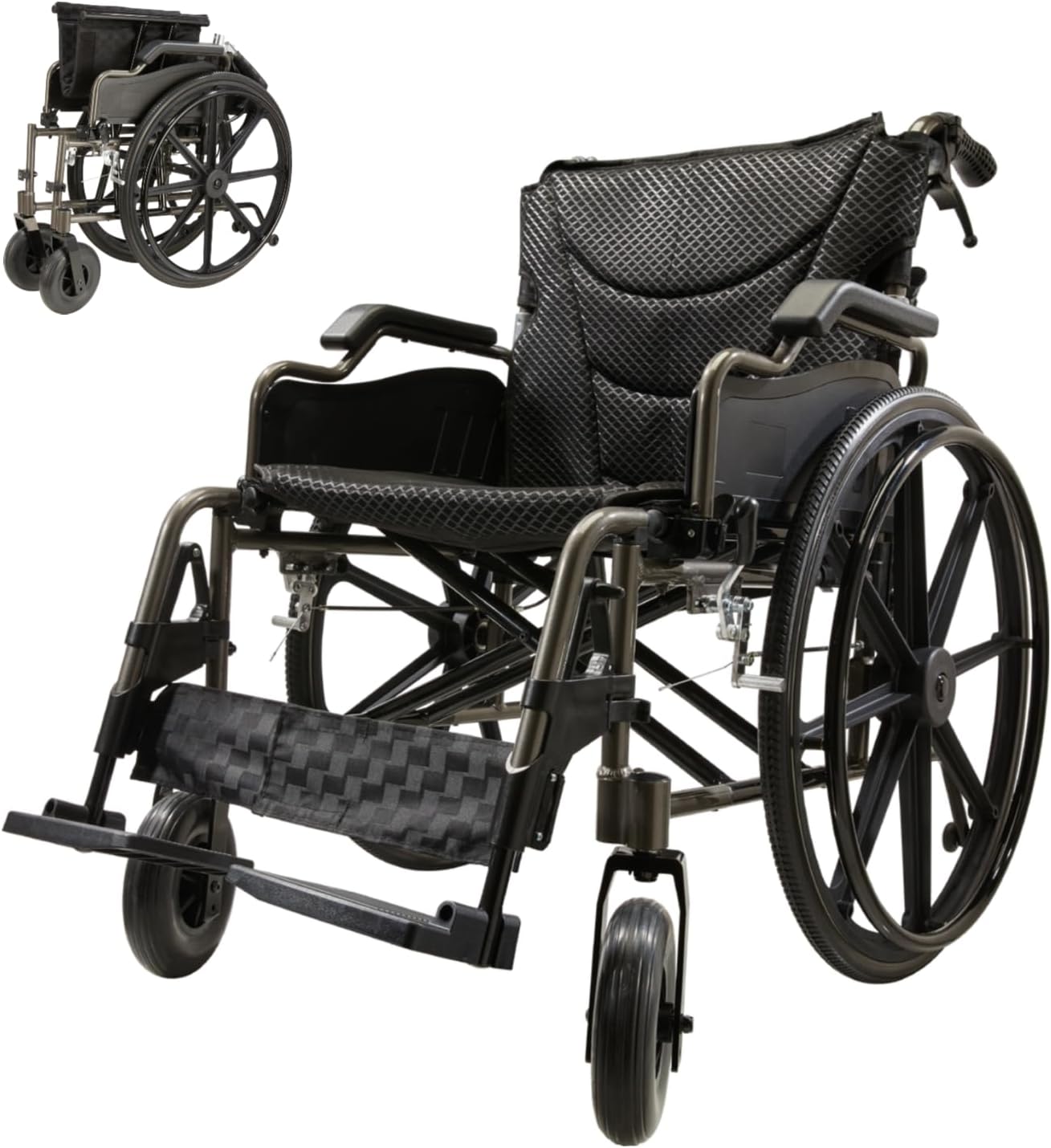 Silla de ruedas plegable