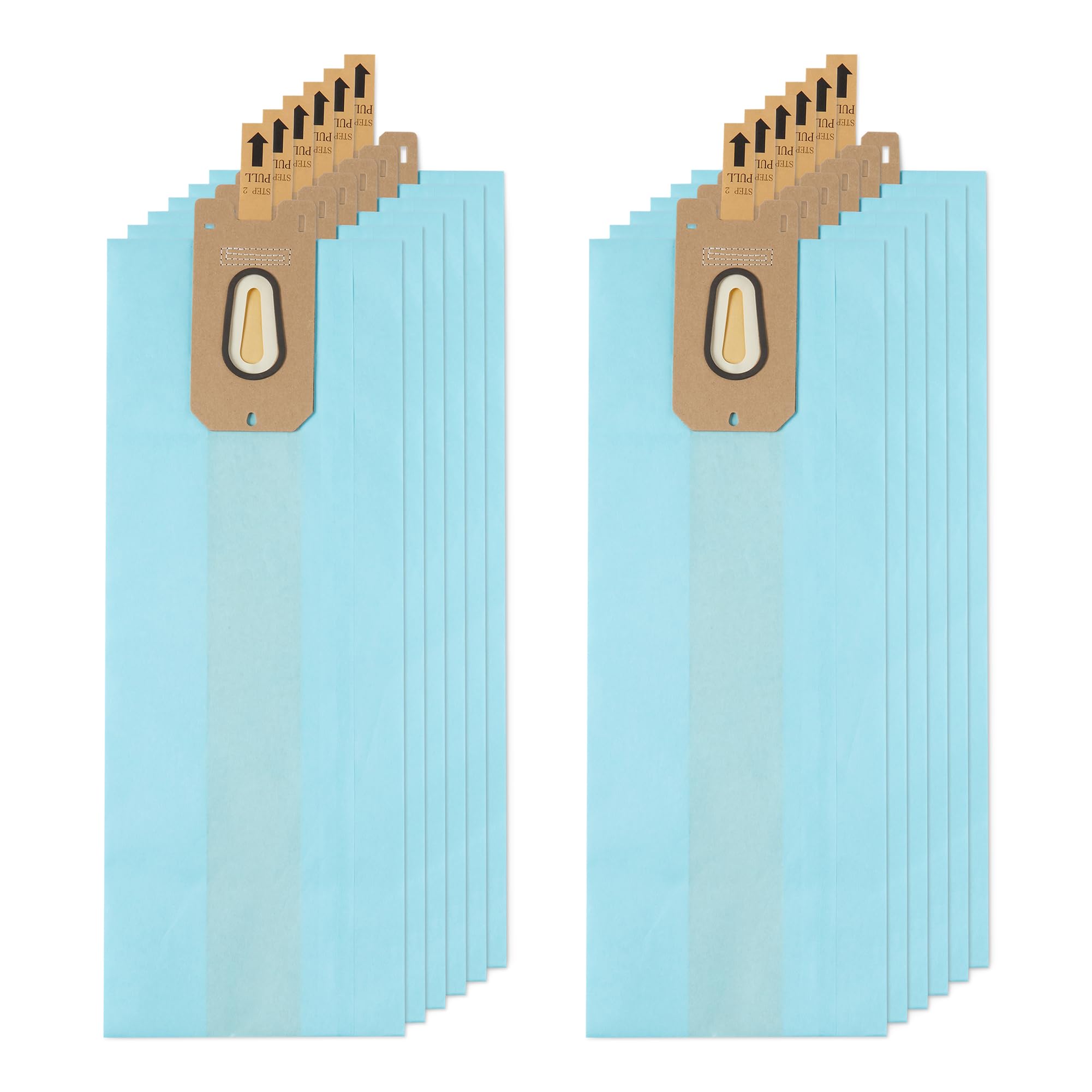 Amazon Basics Replacement Bags for Heavy Duty Upright Bagged Vacuum, 12-Pack