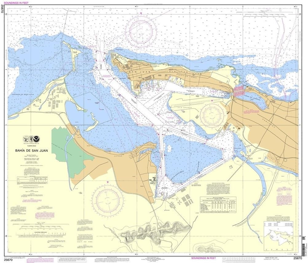 NOAA Chart 25670: Bahia de San Juan