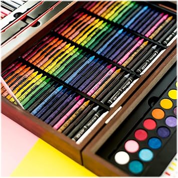 Art 101 Deluxe Art Set, Assorted Colors, 215 Pieces (53215)